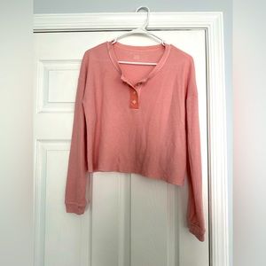 Pink American Eagle Shirt. Size- XS. Brand New